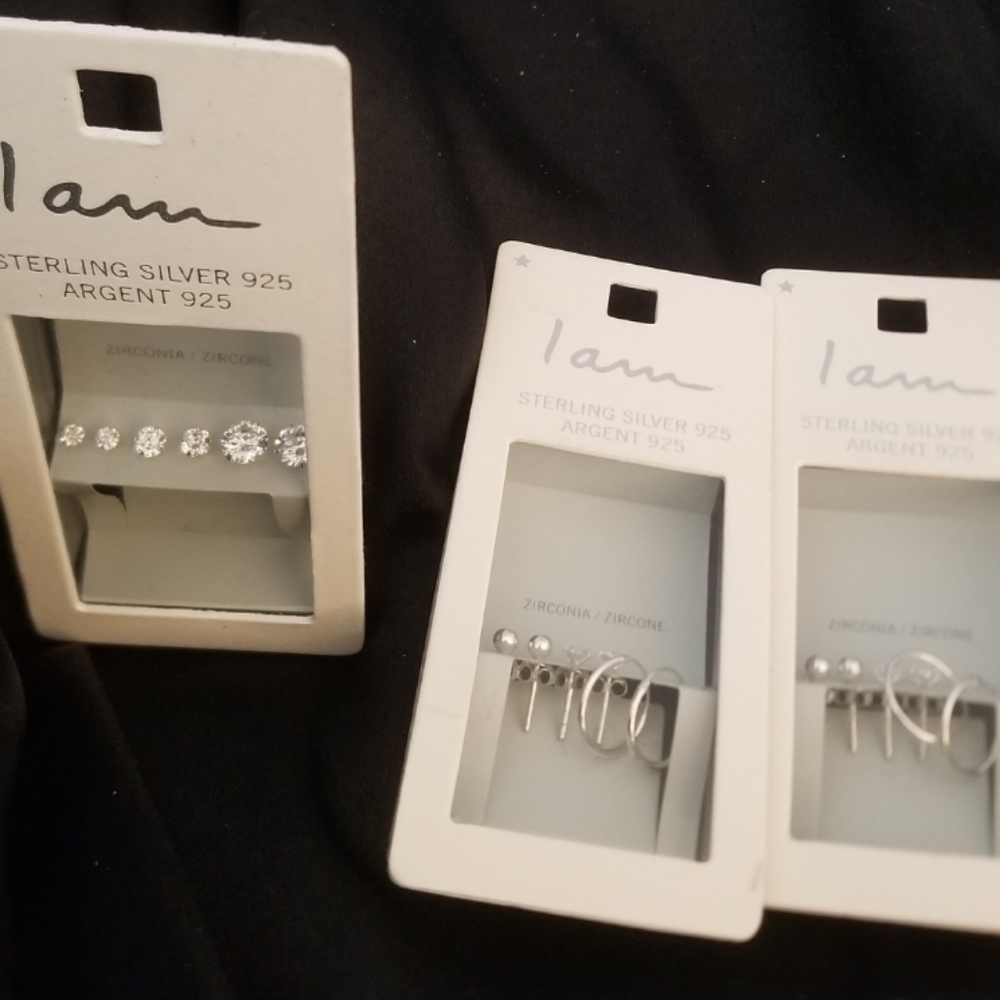 Sterling silver earrings